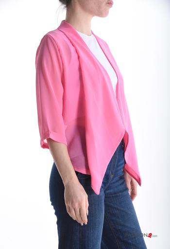 Bolerino asimmetrico maniche a tre quarti - ph 3