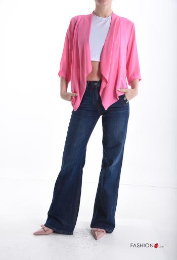 Bolerino asimmetrico maniche a tre quarti - ph 5