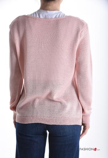 Chaqueta de punto manga larga con botones - ph 2