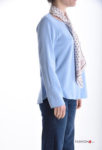 Camiseta de manga larga de Algodón con Bufanda - ph 3