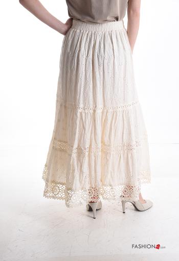Jupe en Coton broderie anglaise - ph 2