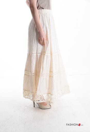 Jupe en Coton broderie anglaise - ph 3