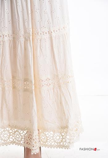 Jupe en Coton broderie anglaise - ph 4