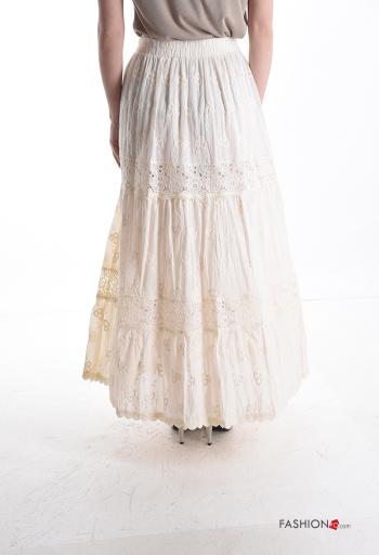 Jupe en Coton broderie anglaise - ph 2