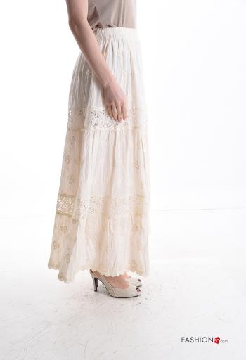 Jupe en Coton broderie anglaise - ph 3
