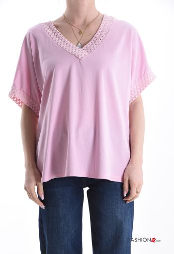 T-shirt gola V - ph 1