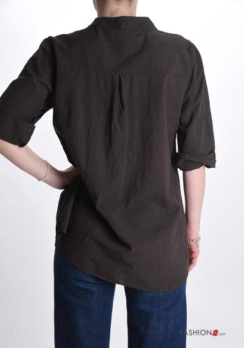 Cotton Shirt with buttons - ph 2