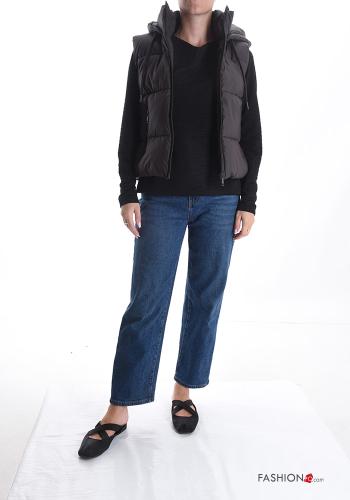 Duster Coat with pockets with hood with zip - ph 6