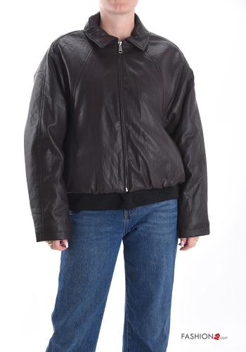 Jacket with pockets with lining with zip
