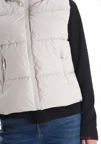 Gilet with pockets with zip - ph 4