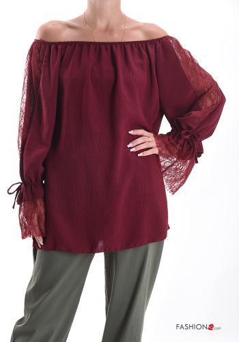 lace trim Tunic