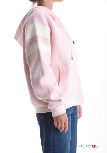 Cotton Coat with zip with hood - ph 3