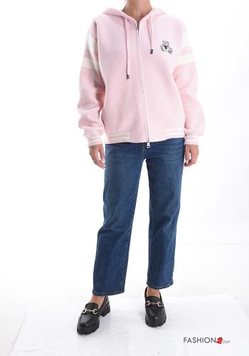 Cotton Coat with zip with hood - ph 5