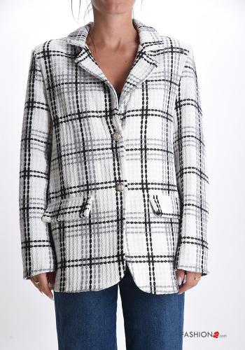 Cotton Jacket with buttons with lining - ph 1