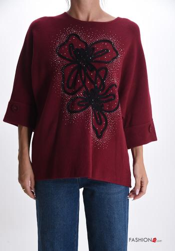 Sweater with rhinestones - ph 1