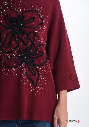 Sweater with rhinestones - ph 4