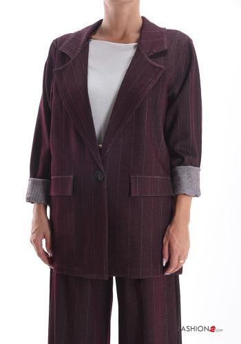Jacket with buttons
