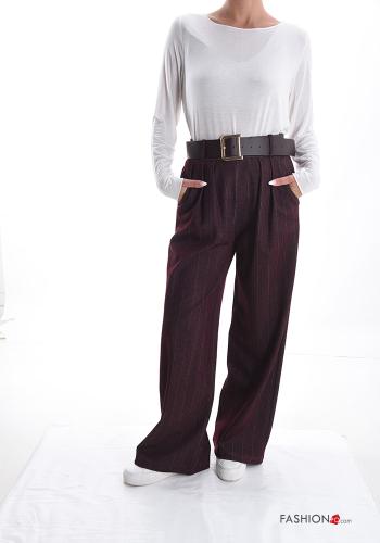 Trousers with belt with pockets - ph 5