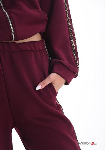 Coordinato con zip con tasche con cappuccio - ph 4