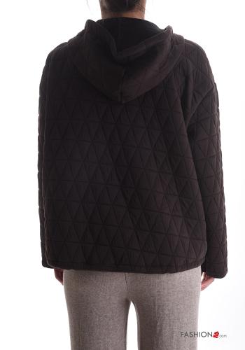 Jacket with pockets with hood with zip - ph 2