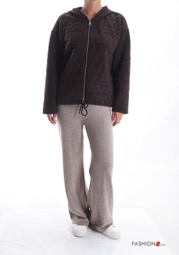 Jacket with pockets with hood with zip - ph 5