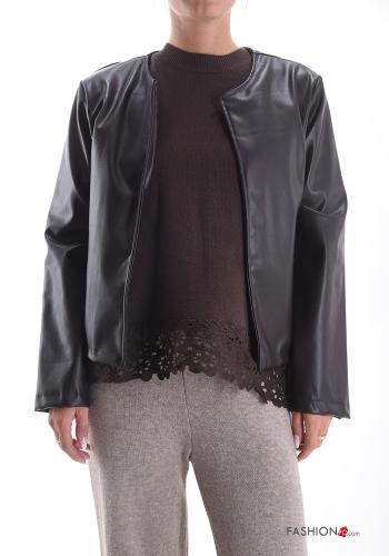 faux leather Jacket - ph 1