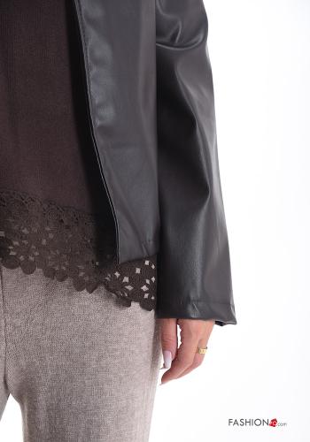 faux leather Jacket - ph 4