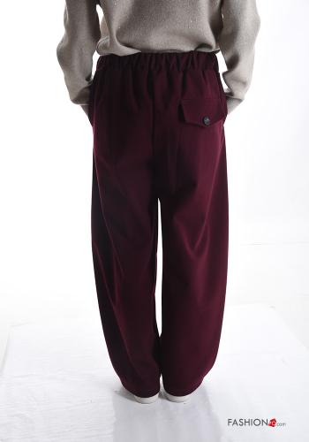 Wool Mix Trousers with pockets - ph 2