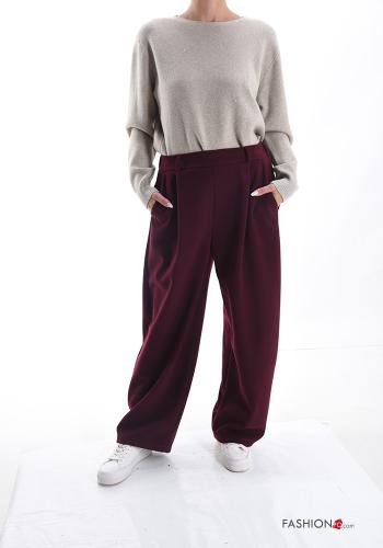 Wool Mix Trousers with pockets - ph 5