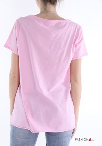 T-shirt in Cotone Fantasia stampata - ph 2