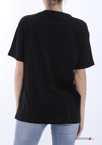 T-shirt in Cotone Fantasia animali - ph 2