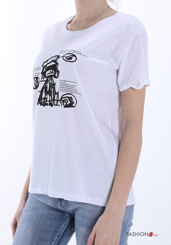 Patterned Cotton T-shirt - ph 3