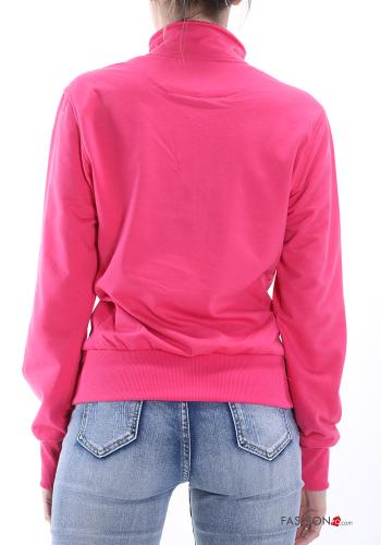 Sweatshirt em Algodão com bolsos com fecho - ph 2