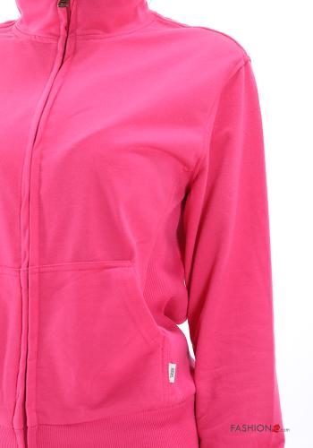 Sweatshirt em Algodão com bolsos com fecho - ph 4