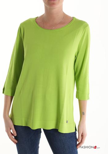 Long sleeved top with buttons