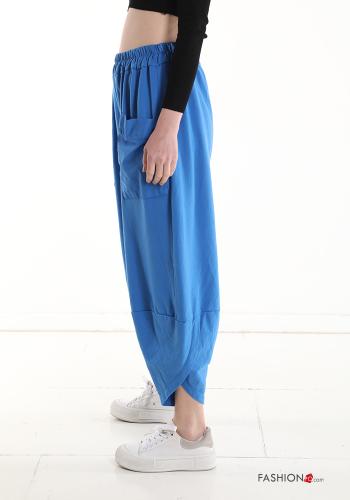 Cotton Trousers with pockets with elastic - ph 3