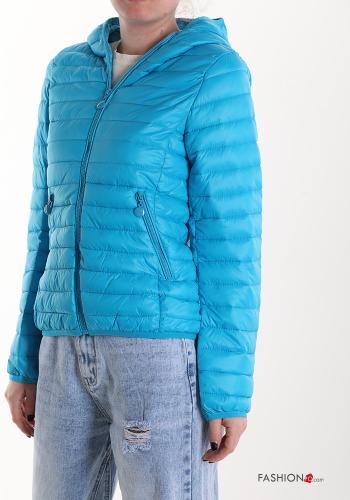 Daunenjacke mit Taschen mit Kapuze mit Reißverschluss - ph 3