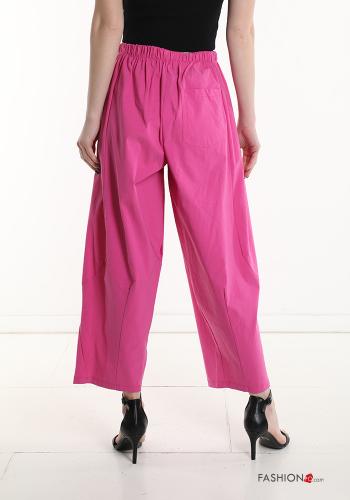 wide leg Hose mit Taschen mit gummizug - ph 2