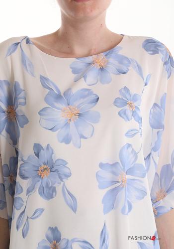 Blusa Estampado Floral con forro manga tres cuartos - ph 4