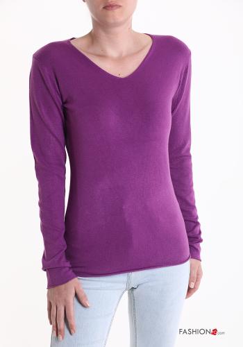 Sweater with v-neck - ph 1