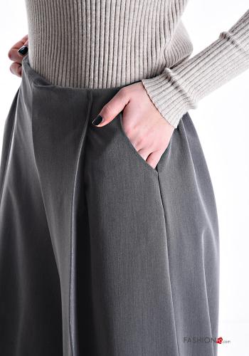 Hose aus Baumwolle mit Taschen mit gummizug - ph 4