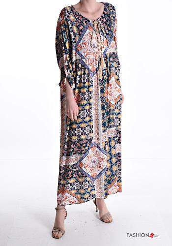 adjustable long Cotton Dress