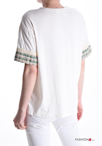 T-shirt in Cotone lurex - ph 2