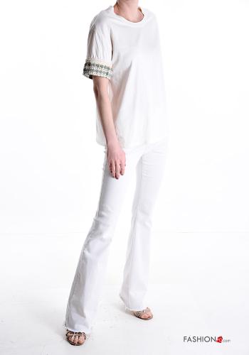 T-shirt in Cotone lurex - ph 5