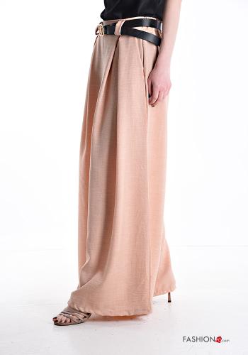 Oversize wide leg Hose mit Gürtel mit Taschen - ph 3