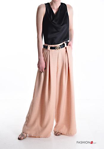 Oversize wide leg Hose mit Gürtel mit Taschen - ph 5