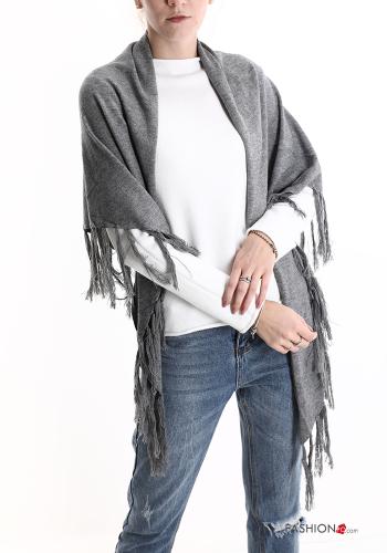 Mantella con frange - ph 1