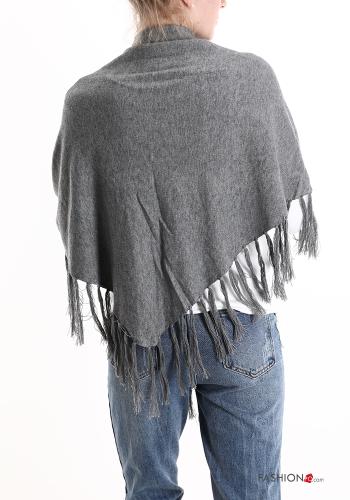 Mantella con frange - ph 2