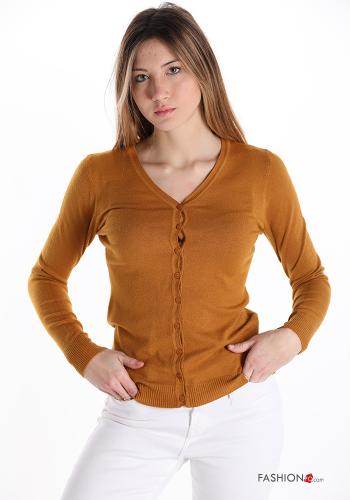 Strickjacke mit Knöpfen