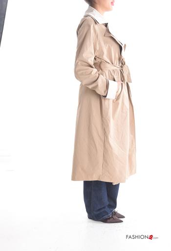 Giacca a vento con cintura con tasche - ph 3